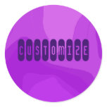 Purple Bubble Gum - Template