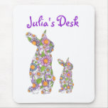 Purple Bunny Mousepad
