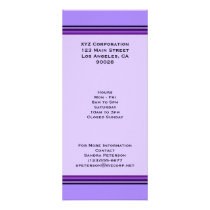 Purple Business Stripes