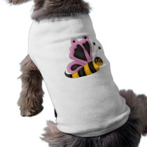 Purple Butterbee Pet Tee