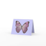 Purple Butterfly Card