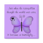 Purple Butterfly Magnet