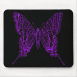 Purple Butterfly Mousepad