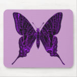 Purple Butterfly Mousepad