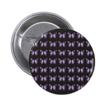 Purple Butterfly Pattern Pin