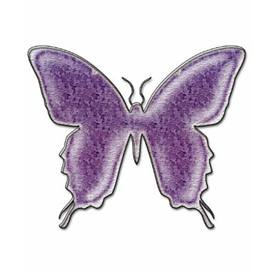 PURPLE BUTTERFLY T-shirt
