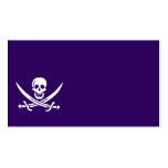Purple Calico Jack business cards