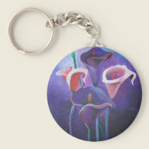 Purple Calla keychains