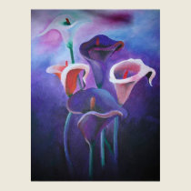 Purple Calla posters