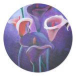 Purple Calla Sticker