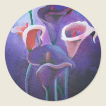 Purple Calla stickers
