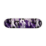 Purple Camo Skateboard Mini
