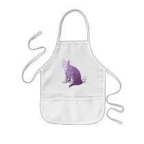 Purple Cat Aprons
