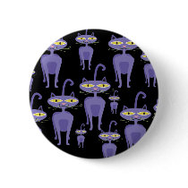 Purple Cats Button