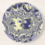 Purple Chaos Beverage Coasters