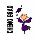 Purple CHEMO GRAD 1 (Pancreatic Cancer) t-shirts