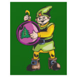 Purple Christmas Ornament and Elf flyers