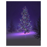 Purple Christmas Tree flyers