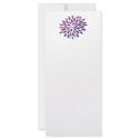Purple Chrysanthemum rack cards