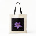 Purple Clematis bags