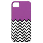 Purple Colour Block Chevron Pattern iPhone 5 Case casemate cases