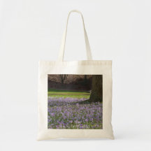 Purple Crocuses DSC5434 Tote Bag