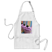 Purple Cupcakes Apron