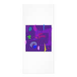 Purple Custom Rack Card