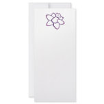 Purple Daffodil rack cards