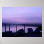 Purple Dawn Poster posters