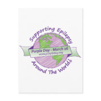 Purple Day for Epilepsy Postcard