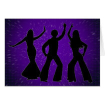 Purple Disco Cards
