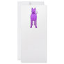 Purple Dog Rack Card Template