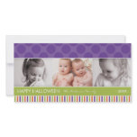 PURPLE DOTS | HALLOWEEN PHOTO CARD photo cards