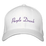Purple Drank embroidered hats