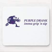 Purple Drank Mousepad