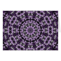 Purple Dream Kaleidoscope Cards