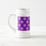 Purple Drinkware with Snowflakes mugs