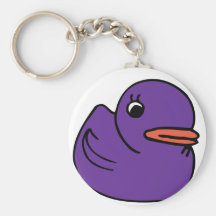 Purple Ducky Keychains
