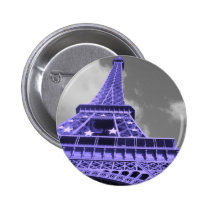 Purple Eiffel Tower buttons