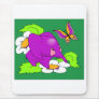 Purple Elephant Mousepad