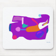 Purple Entity Mousepads
