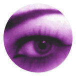 Purple Eye stickers