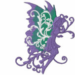 Purple Fairy embroidered shirts