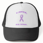 Purple Fancy Survivor Hat