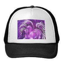 Purple Fantasy Horse Hat
