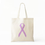 Purple Feet Awareness Ribbon Bags