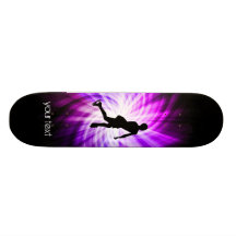 Purple Figure Skating Skate Deck