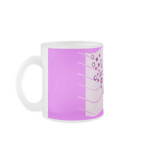Purple Fish Composition Light Mug