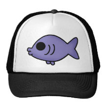 PURPLE FISH FOR THE WIN HAT